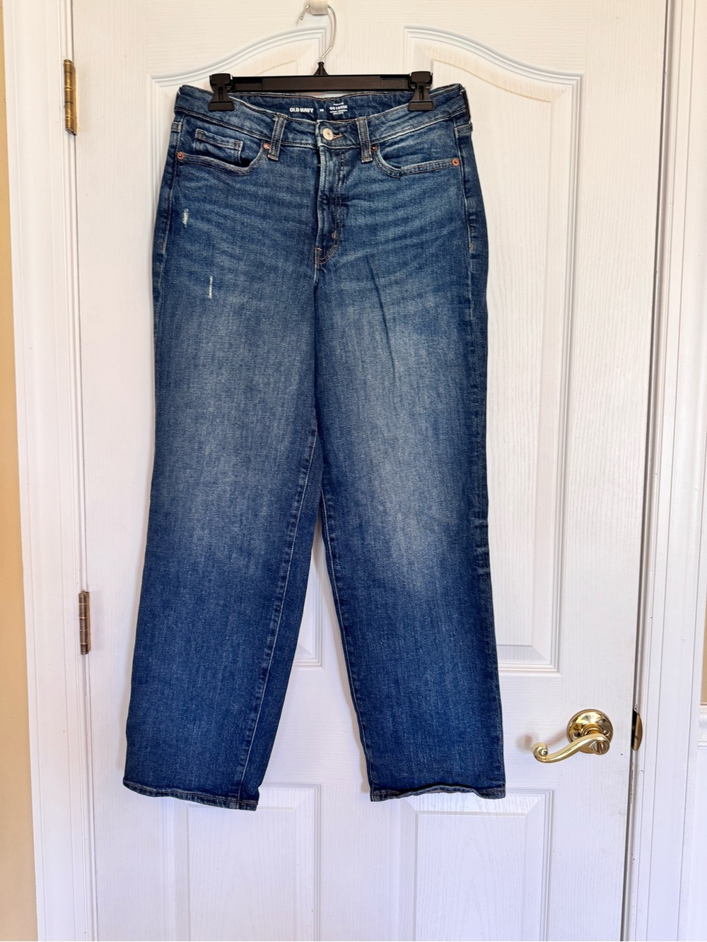 Old Navy High Rise OG Loose Secret Smooth Pockets Size 10